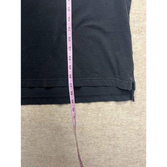 Chaps Stretch Black 2 Button Short Sleeve Polo Shirt Men's XL - Picture 8 of 8